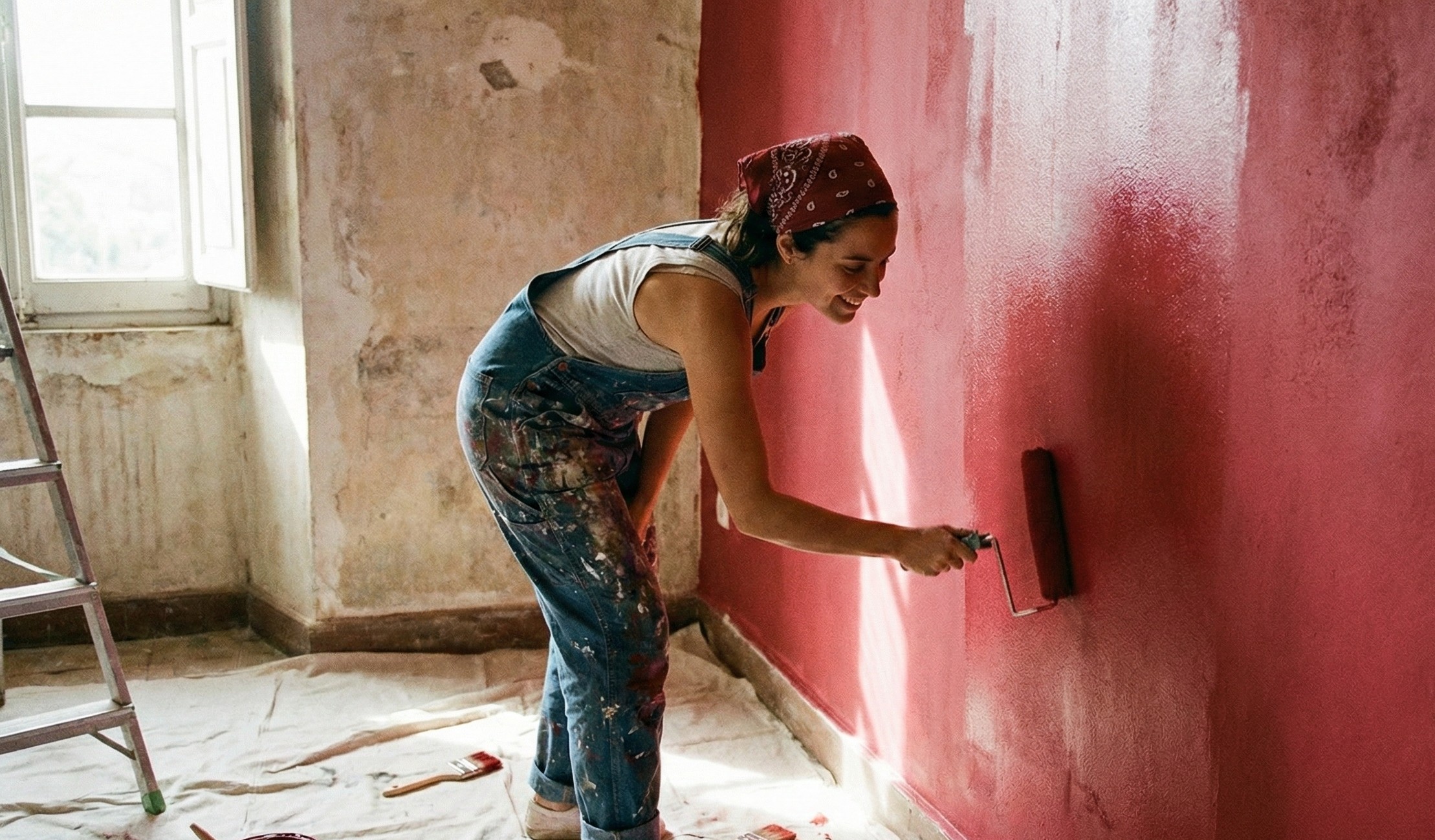 Pintando con Vinilos